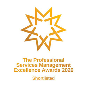 Professional Services Management Awards 2026 Logo