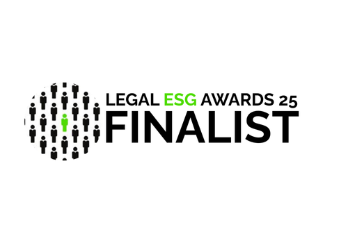 Legal ESG Awards Finalist 2025