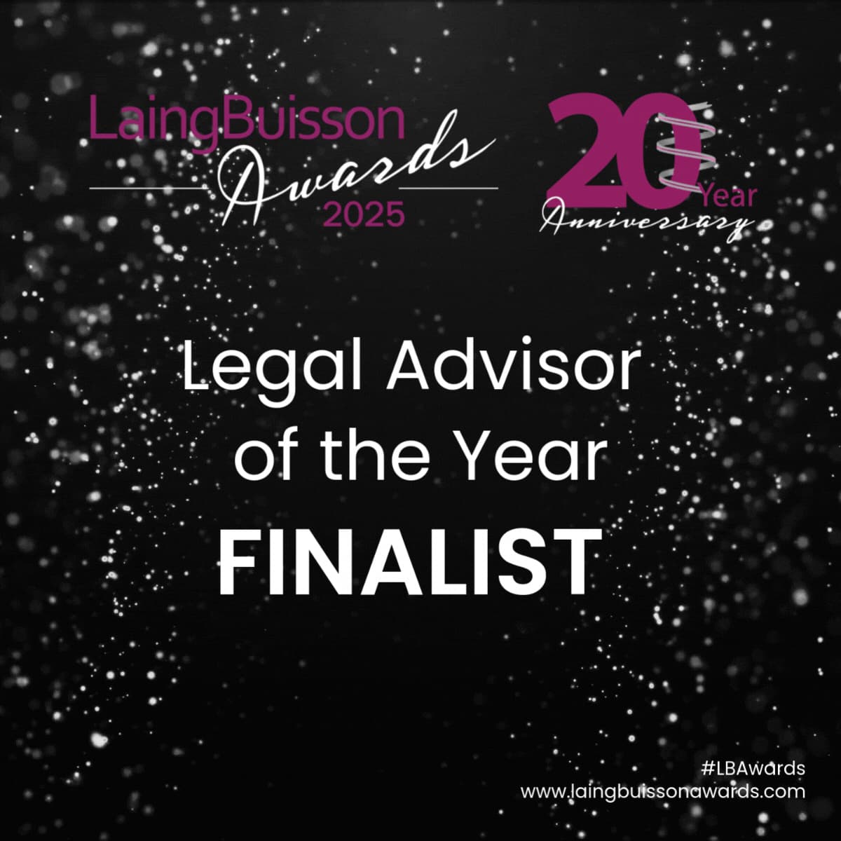 Laingbuisson Legal Advisor Of The Year