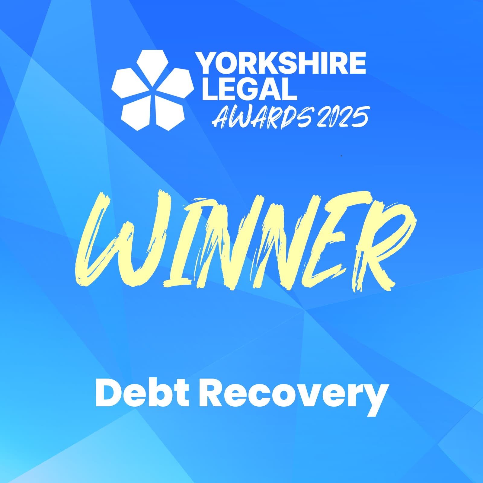YLA 2025 WINNERS GRAPHICS SQUARE DEBT RECOVERY